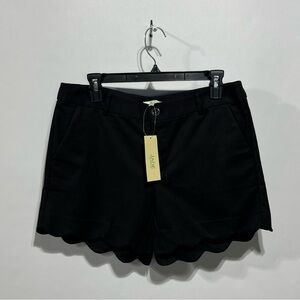 Jade Melody Tam Scallop‎ Short In Black Women's Size 8 New With Tags